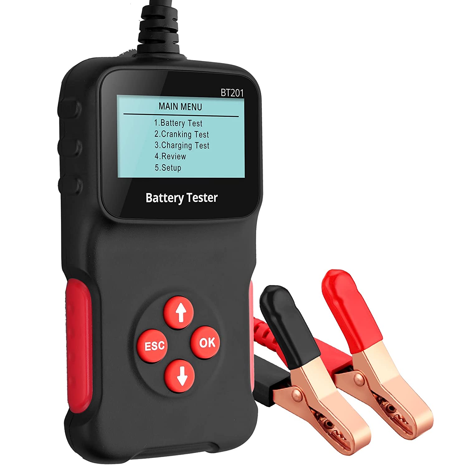 ALLmeter Car Battery Tester 100-2000 CCA 12V